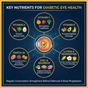 Can Diet Control Diabetic Retinopathy? Expert Advice 1 Can a targeted diet slow or control diabetic retinopathy? Leading Dubai eye specialists share evidence-based nutrition strategies and expert advice to protect your vision.