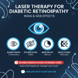 Laser for Diabetic Eyes: Pain, Risks & Success Rates 2 Worried about diabetic eye laser? Explore pain, risks, and success rates for treatment in Dubai. Make an informed choice for your eye health.