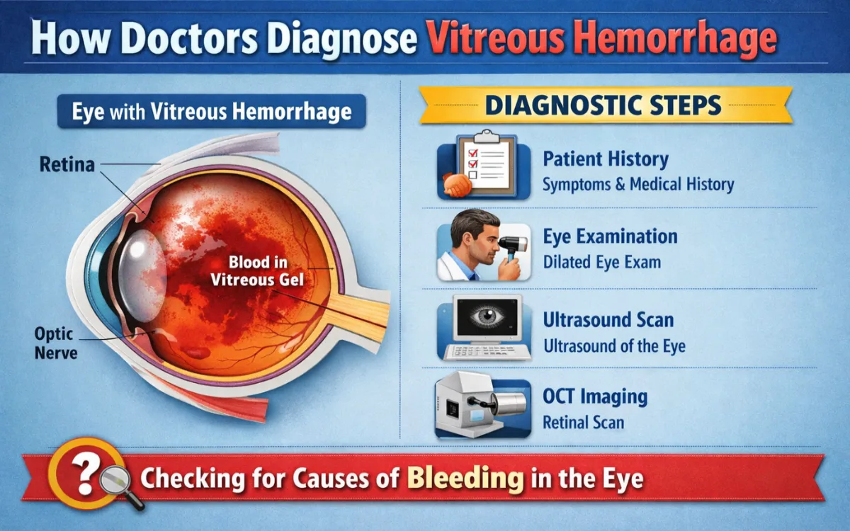 Discover the causes, symptoms, and risks of vitreous hemorrhage. Explore advanced treatments and expert insights for safe, modern solutions to restore clear vision.