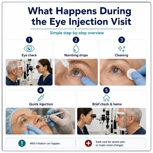 What Happens During the Injection Visit