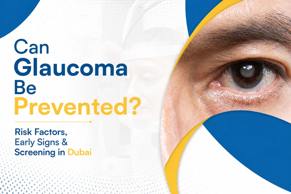 Glaucoma prevention, risk factors, early signs and screening in Dubai